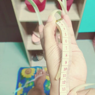 Measuring my fingernails